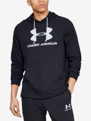 Mikina Under Armour Sportstyle Terry Logo Hoodie Man Black
