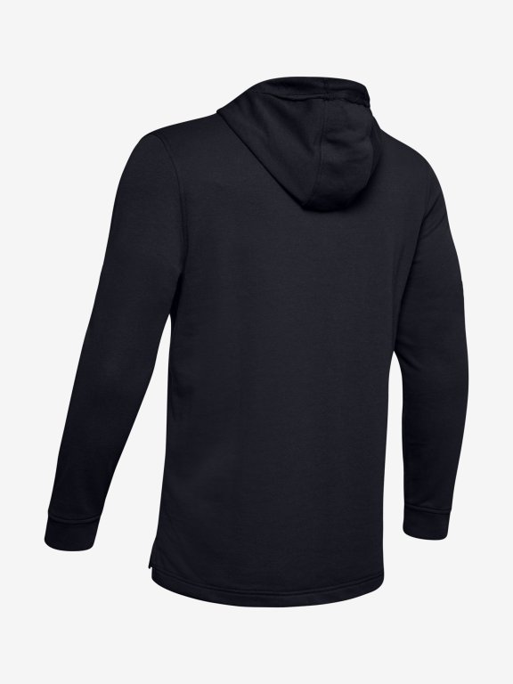 Mikina Under Armour Sportstyle Terry Logo Hoodie Man Black