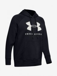 Mikina Under Armour Rival Fleece Sportstyle Graphic Hoodie Wmn Black
