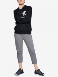 Mikina Under Armour Rival Fleece Sportstyle Graphic Hoodie Wmn Black