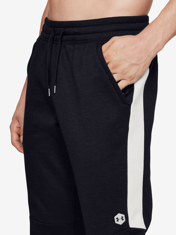 Tepláky Under Armour Athlete Recovery Fleece Pant Man Black