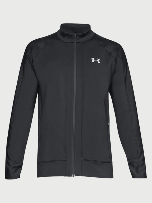 Bunda Under Armour Coldgear Run Knit Jacket Man Black