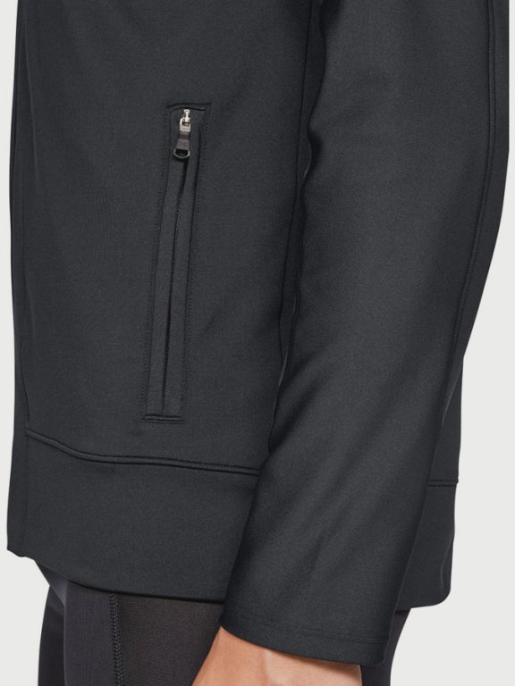 Bunda Under Armour Coldgear Run Knit Jacket Man Black