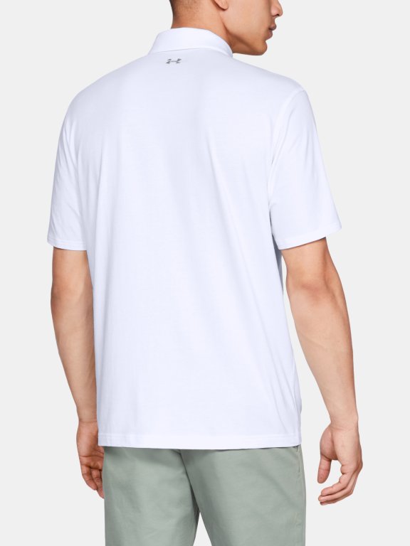 Triko Under Armour CC Scramble Polo Man White