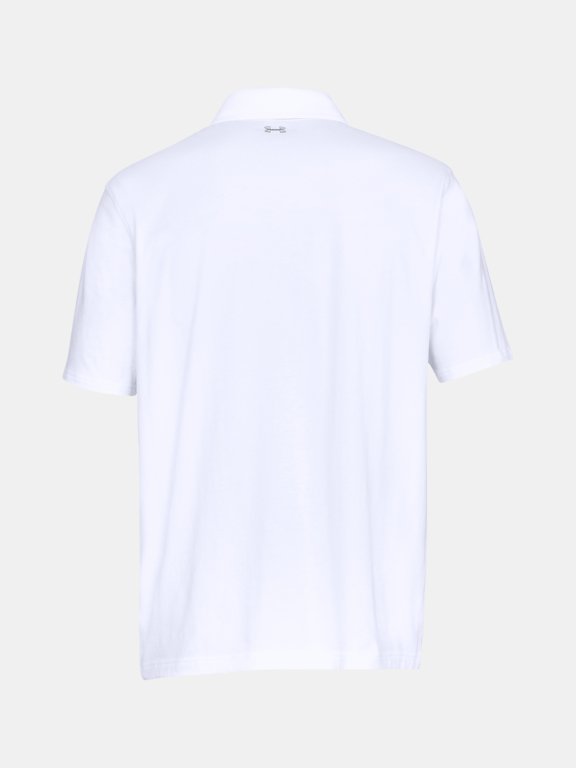 Triko Under Armour CC Scramble Polo Man White