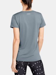 Triko Under Armour Tech Sportstyle Graphic Ssc Wmn Green