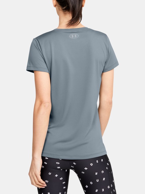 Triko Under Armour Tech Sportstyle Graphic Ssc Wmn Green