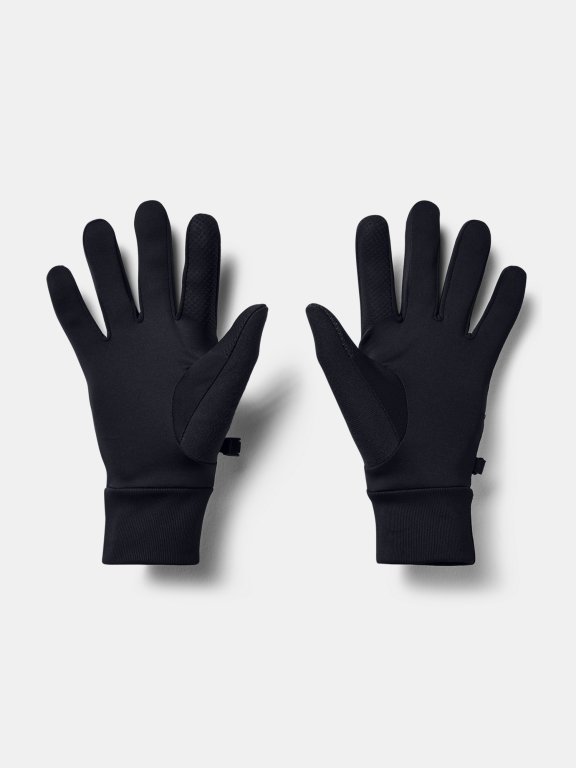 Rukavice Under Armour Convertible Run Gloves Man Black