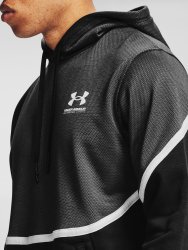 Mikina Under Armour Rival Fleece AMP HD Man Black