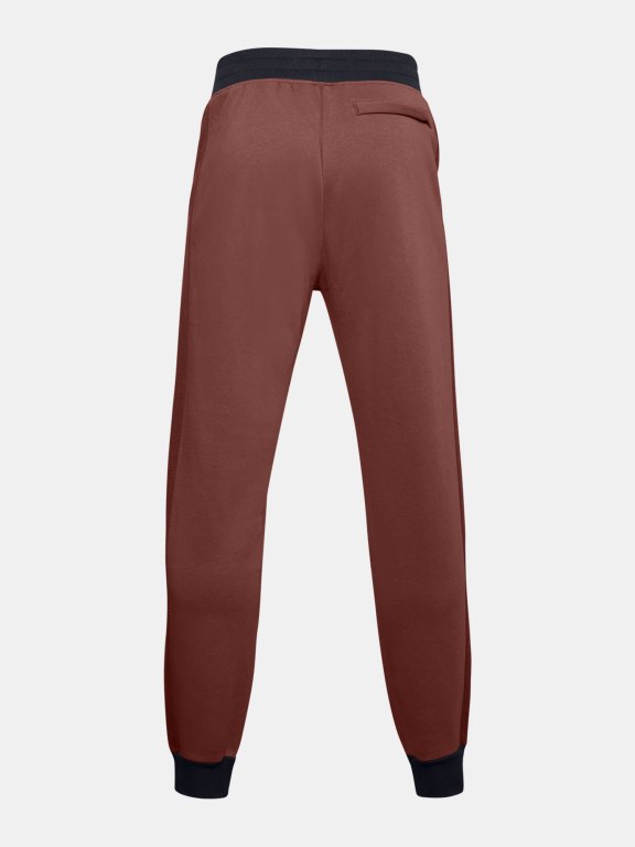 Tepláky Under Armour Rival Flc AMP Jgs Man Red