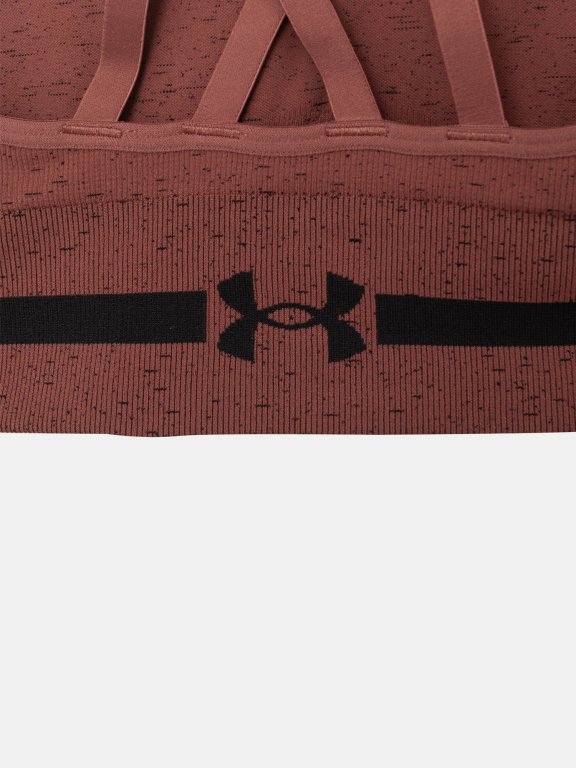 Бюстгальтер Under Armour Seamless Low Long Htr Bra Wmn Red