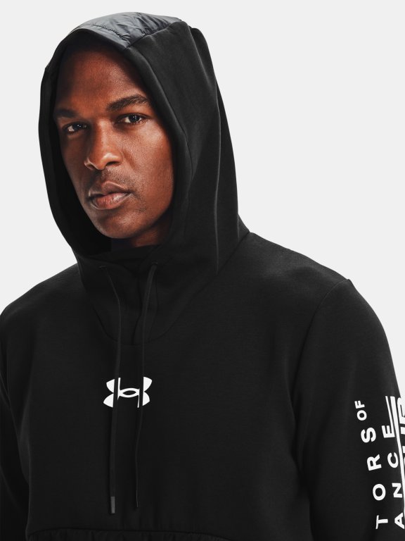 Mikina Under Armour Sportstyle Apollo Hoodie Man Black