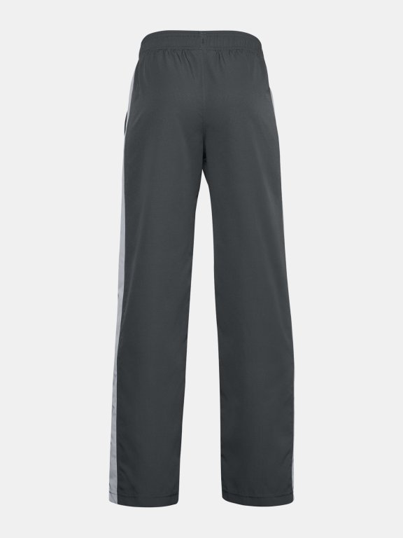 Tepláky Under Armour Woven Track Pants Jr Gray