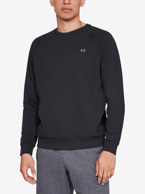 Mikina Under Armour Rival Fleece Crew Man Black