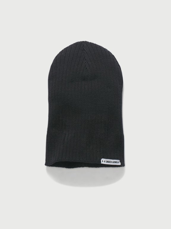 Čepice Under Armour Boyfriend Cuff Beanie Wmn Black