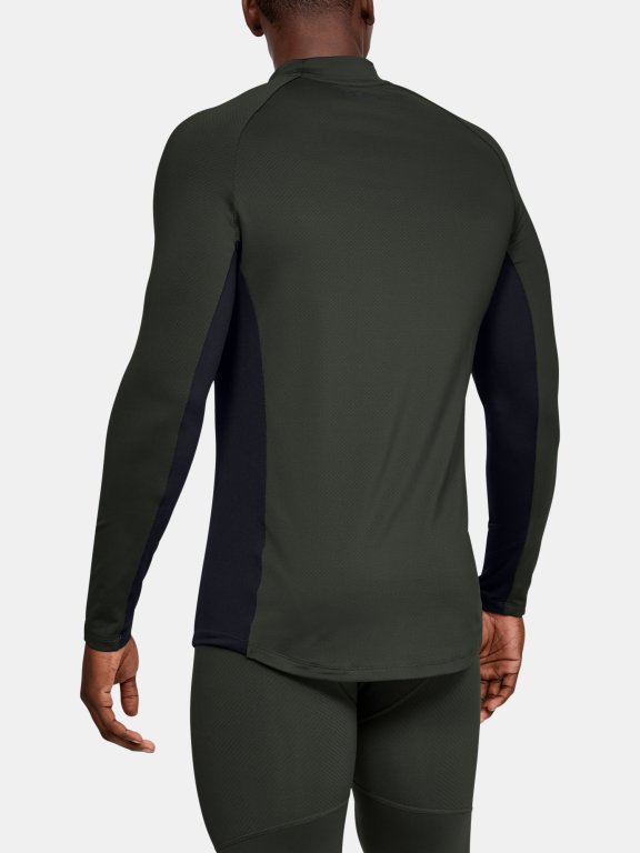 Triko Under Armour Gametime CG Mock Man Green