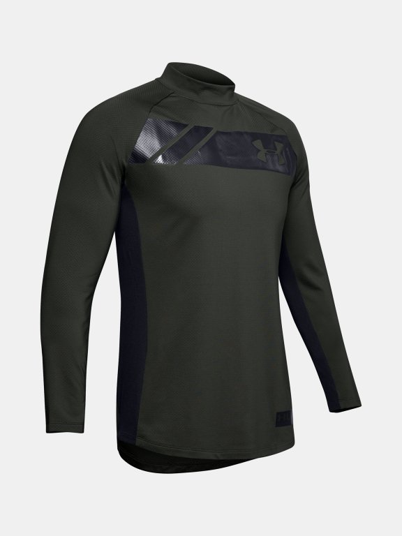 Triko Under Armour Gametime CG Mock Man Green