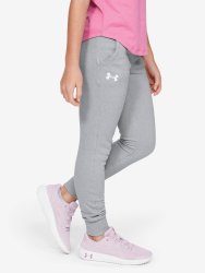 Tepláky Under Armour Rival Joggers Jr gray green