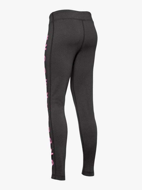 Legíny Under Armour Sportstyle Branded Leggings Jr Gray