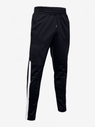 Tepláky Under Armour Athlete Recovery Knit Warm Up Bottoma Man Black