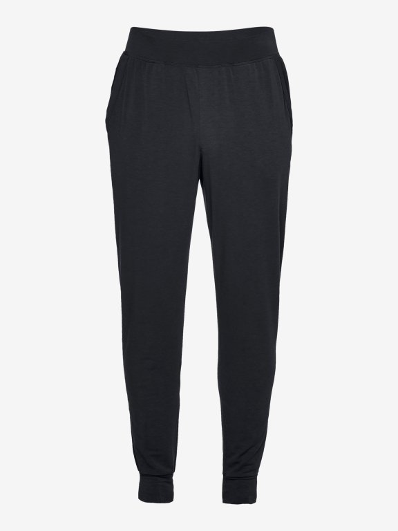 Tepláky Under Armour Recovery Sleepwear Jogger Man Black