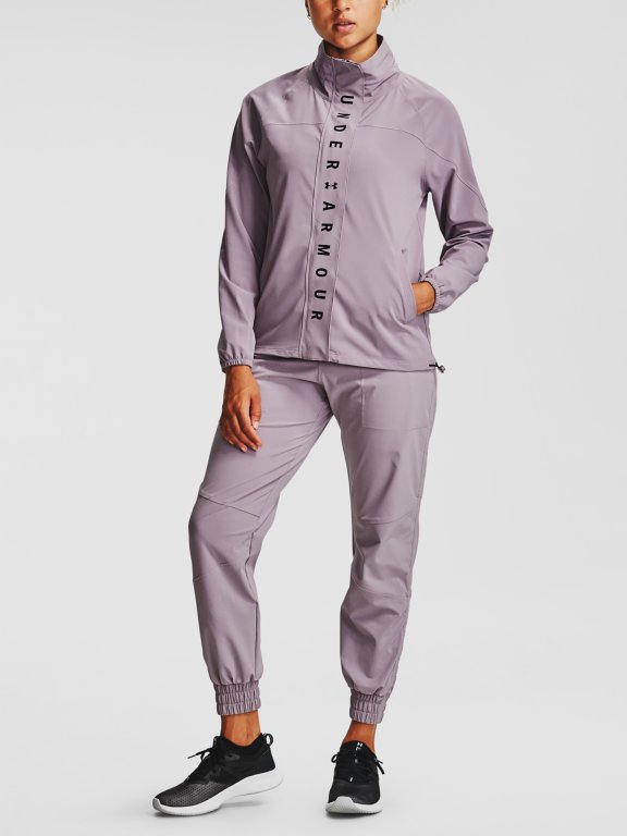 Bunda Under Armour Recover Woven Jacket Wmn Purple