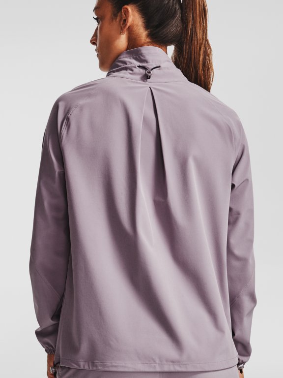 Bunda Under Armour Recover Woven Jacket Wmn Purple