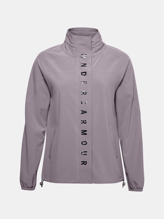 Bunda Under Armour Recover Woven Jacket Wmn Purple