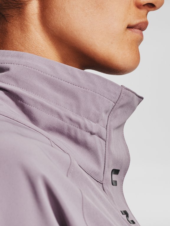 Bunda Under Armour Recover Woven Jacket Wmn Purple
