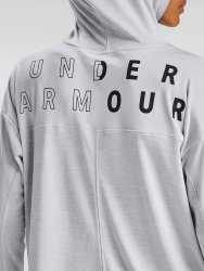 Mikina Under Armour Tech Twist Graphic Hoodie Wmn Gray