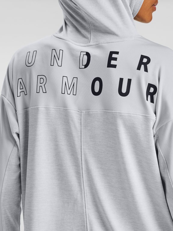 Mikina Under Armour Tech Twist Graphic Hoodie Wmn Gray