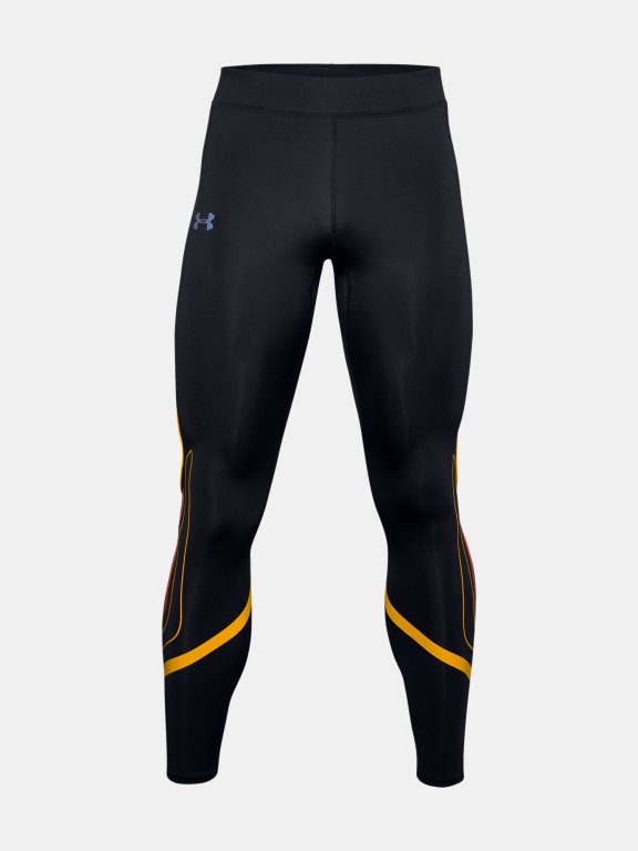 Legíny Under Armour Qualifier SpeedPocket Hea Man Black