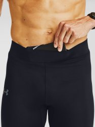 Legíny Under Armour Qualifier SpeedPocket Hea Man Black
