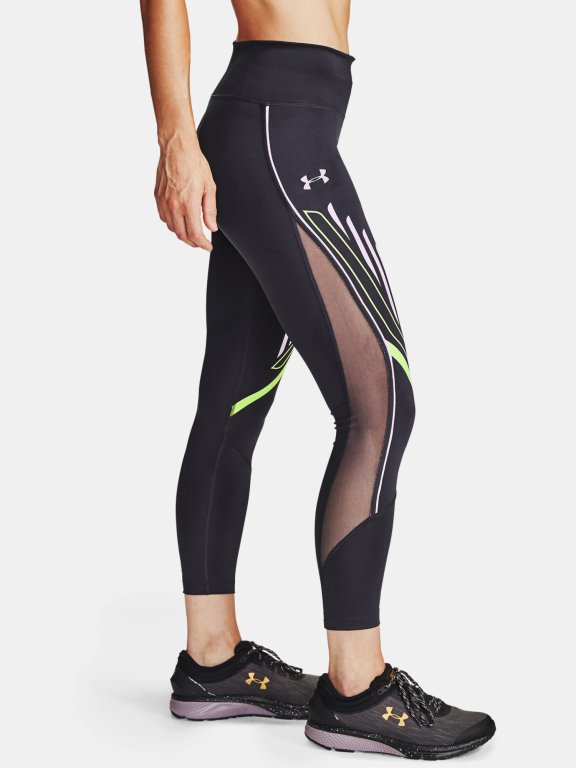 Legíny Under Armour SP Graphic Ankle Crop Wmn Purple