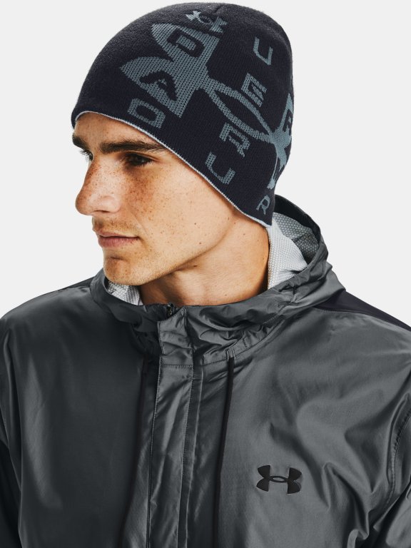 Čepice Under Armour Billboard Reversible Beanie Man Black