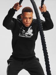 Mikina Under Armour Rival Fleece Box Logo HD Man Black