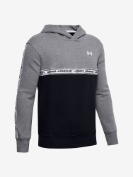 Mikina Under Armour Sportstyle Fleece Hoodie Jr Gray