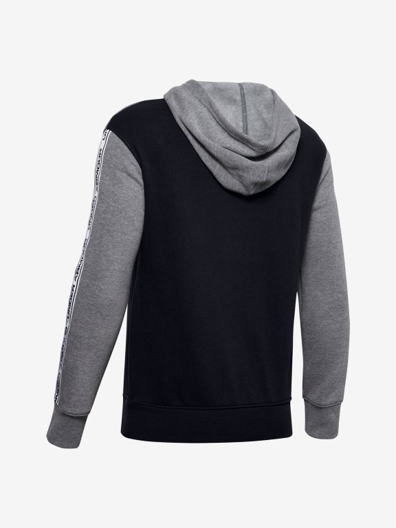 Mikina Under Armour Sportstyle Fleece Hoodie Jr Gray