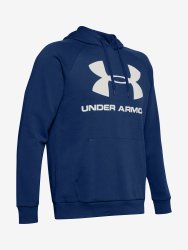Mikina Under Armour Rival Fleece Sportstyle Logo Hoodie Man Blue