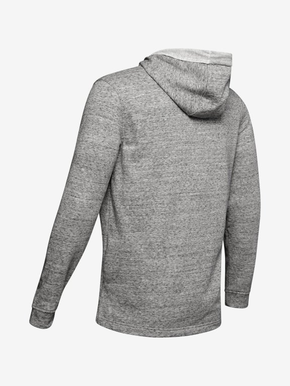 Mikina Under Armour Sportstyle Terry Logo Hoodie Man White