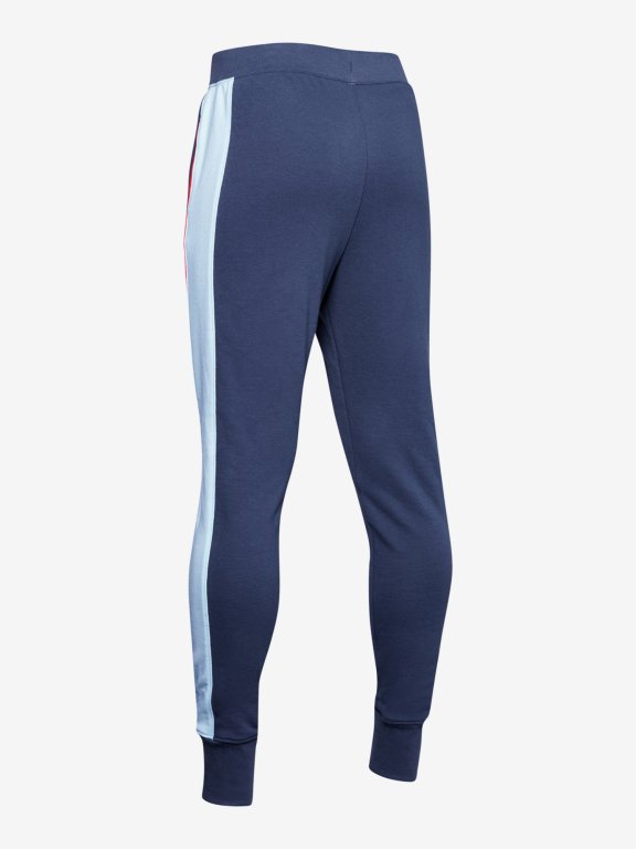Kalhoty Under Armour Rival Terry Pants Jr Blue