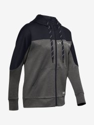 Under Armour Recover Knit FZ Hoodie Wmn gray green