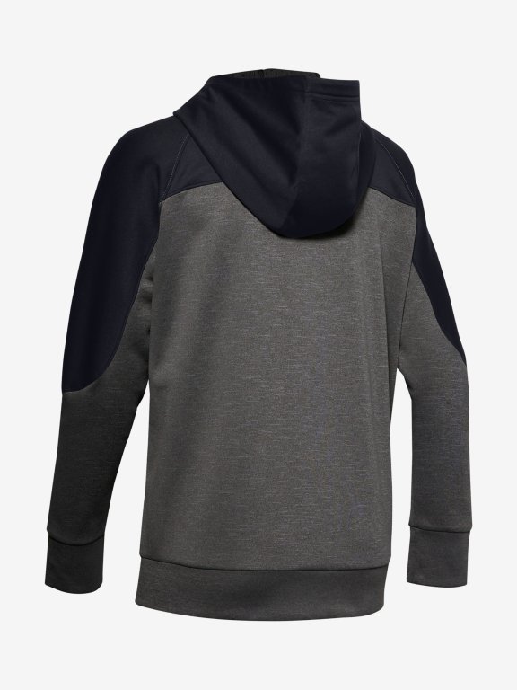 Under Armour Recover Knit FZ Hoodie Wmn gray green