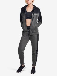 Under Armour Recover Knit FZ Hoodie Wmn gray green