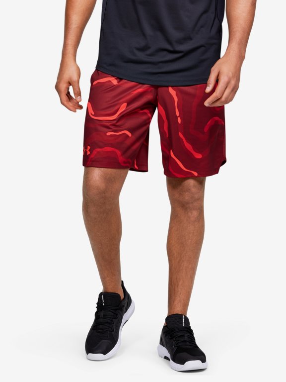 Kraťasy Under Armour MK1 Printed Shorts Man Red