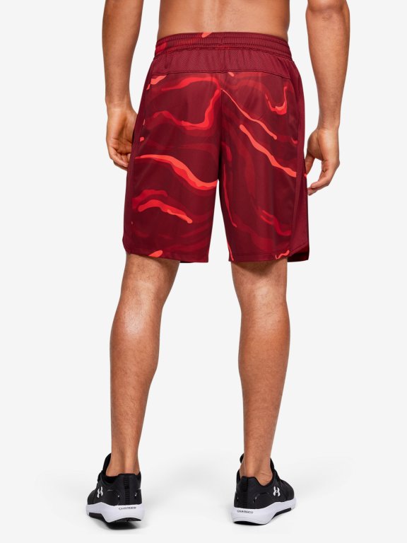 Kraťasy Under Armour MK1 Printed Shorts Man Red