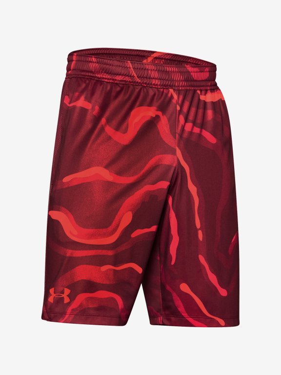 Kraťasy Under Armour MK1 Printed Shorts Man Red