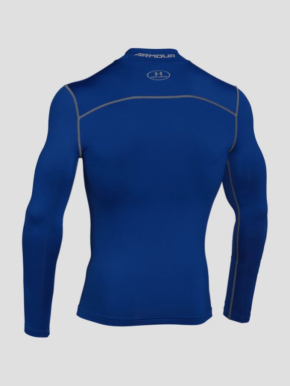 Tričko Under Armour Cg Mock Man Blue