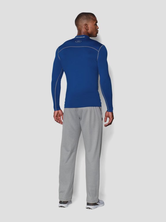 Tričko Under Armour Cg Mock Man Blue