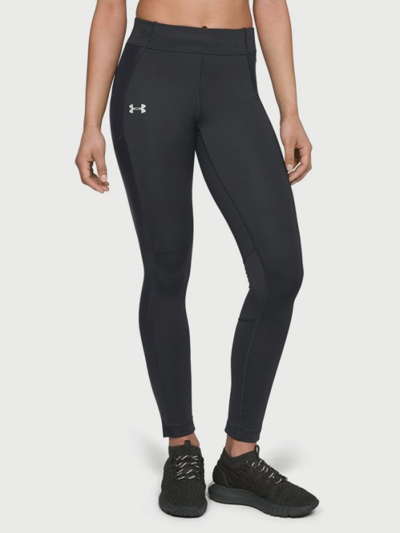 Legíny Under Armour ColdGear Run Tight Wmn Black